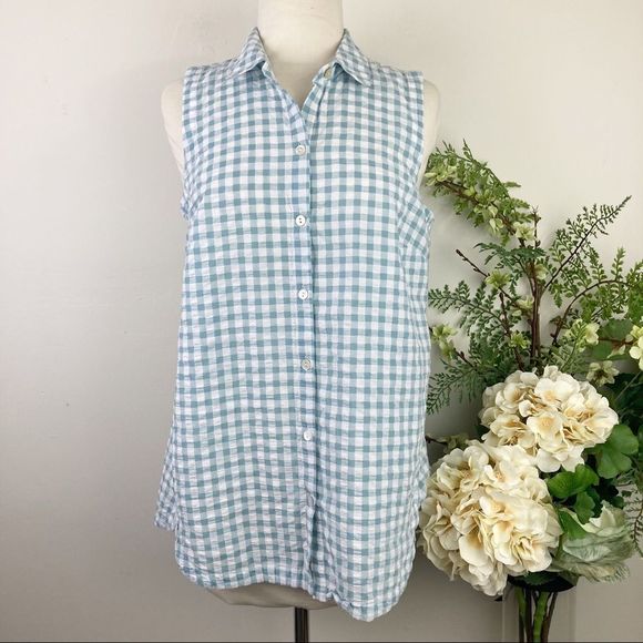 J. Jill Tops - J. JILL gingham blouse
